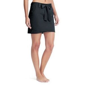 Athleta Destination Skirt Skort Black Size Small